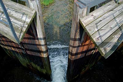 Schleuse im Trollhättan-Kanal